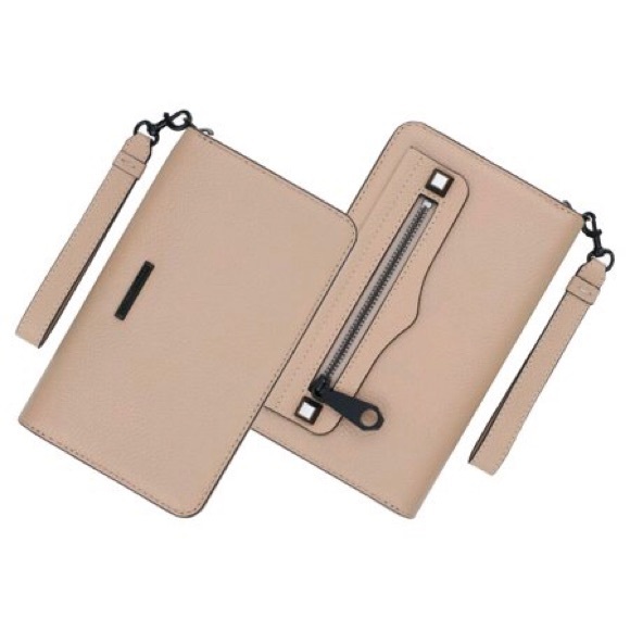 Rebecca Minkoff Handbags - Rebecca Minkoff Regan Wristlet Nude